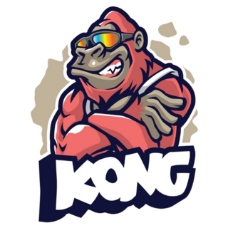 Gorilla Kong Sticker
