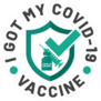 Got My Covid-19 Vaccine Badge Sticker