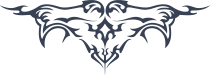 Gothic Border Sticker