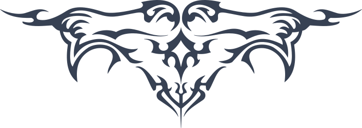 Gothic Border Sticker