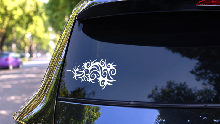 Gothic Design Sticker on a Rear Car Window (New) example