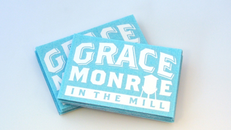 Grace Monroe Custom Single-Color Cut-Out Stickers