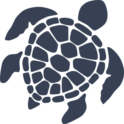 Graceful Sea Turtle Sticker