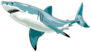 Graceful Swimming Shark Sticker
