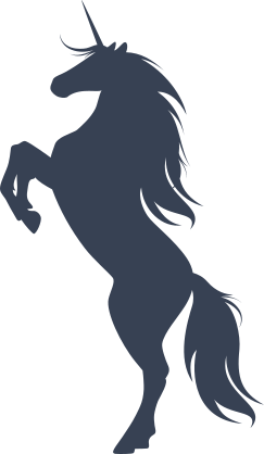 Graceful Unicorn Sticker