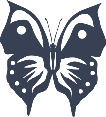 Gracious Butterfly Sticker