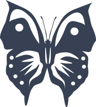 Gracious Butterfly Sticker