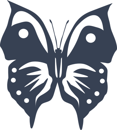 Gracious Butterfly Sticker