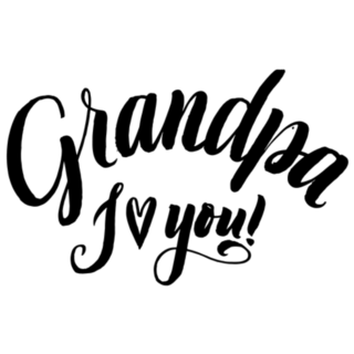 Grandma I Love You Grandparents Day Sticker