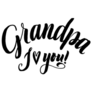 Grandma I Love You Grandparents Day Sticker
