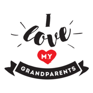 Grandparents Day I Love My Grandparents Sticker