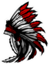 Graphic Native American Indian Chief Headdress Sticker