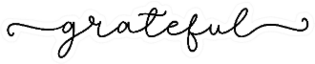 Grateful. Religious Saying Sticker