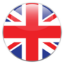 Great Britain Round Flag Sticker
