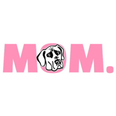 Great Dane Mom Sticker