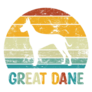 Great Dane Sunset Sticker