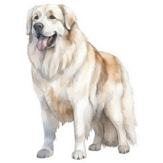 Great Pyr Portrait Sticker