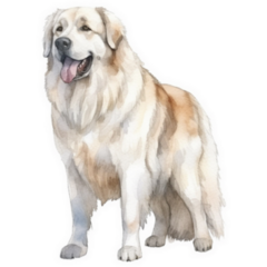 Great Pyr Portrait Sticker