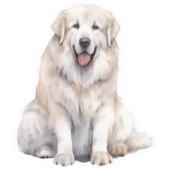 Great Pyr Watercolor Sticker
