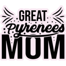 Great Pyrenees Mom Sticker
