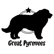 Great Pyrenees Star Sticker