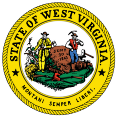 Great Seal Of The Federal State Of West Virginia Sticker