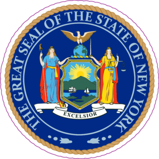 Great Seal Of The State Of New York Sticker