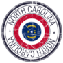 Great State Of North Carolina Postal Sticker