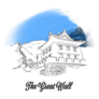 Great Wall Of China Banner Sketch Sticker