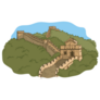Great Wall Of China - World Wonder Sticker