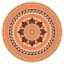 Greek Boho Mandala Design Sticker