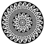 Greek Mandala Sticker