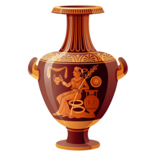 Greek Vase Ancient Pottery Sticker