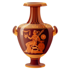 Greek Vase Ancient Pottery Sticker