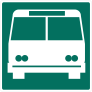 Green Bus Sticker