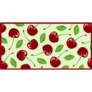 Green Cherry Pattern Sticker