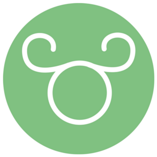 Green Circle Taurus Zodiac Sticker