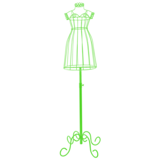 Green Dress Form Sticker 
