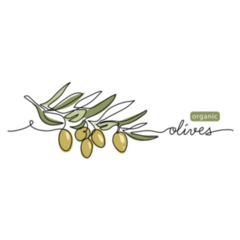 Green Olives Greek One Continuous Line Art Sticker