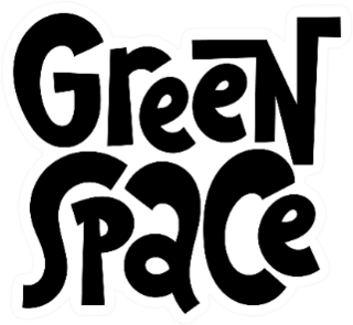 Green Space Funny Phrase Sticker