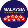 Greetings 3st August Malaysia Independence Day Sticker