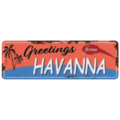Greetings From Havana Sticker