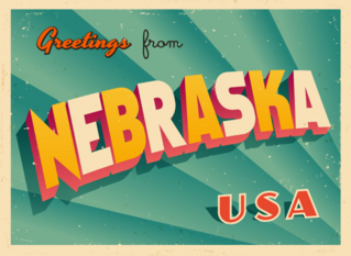 Greetings From Nebraska Sticker