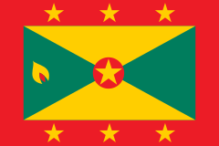 Grenada Flag Sticker