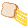 Grilled Cheese Sandwich Cheesy Pull Sticker