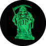 Grim Reaper Glows Sticker