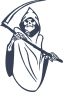 Grim Reaper Sticker