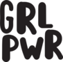 GRL PWR Sticker