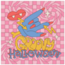 Groovy Halloween Greeting Card Sticker