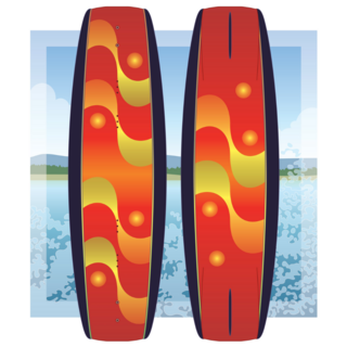 Groovy Wakeboard Sticker
